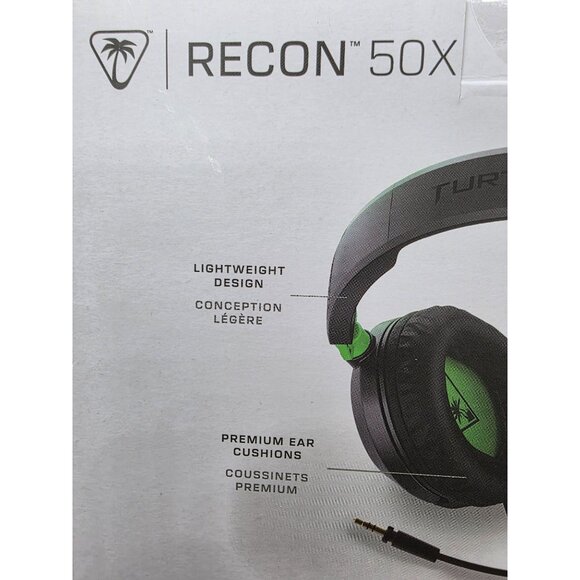 Turtle Beach Recon 50X Wired Multiplatform Gaming Headset Xbox PC PlayStation & - Picture 7 of 11